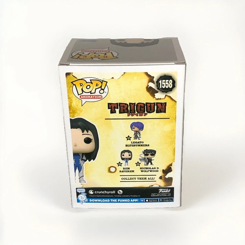 REM Saverem Funko POP! Animation‎ #1558 TRIGUN NEW
